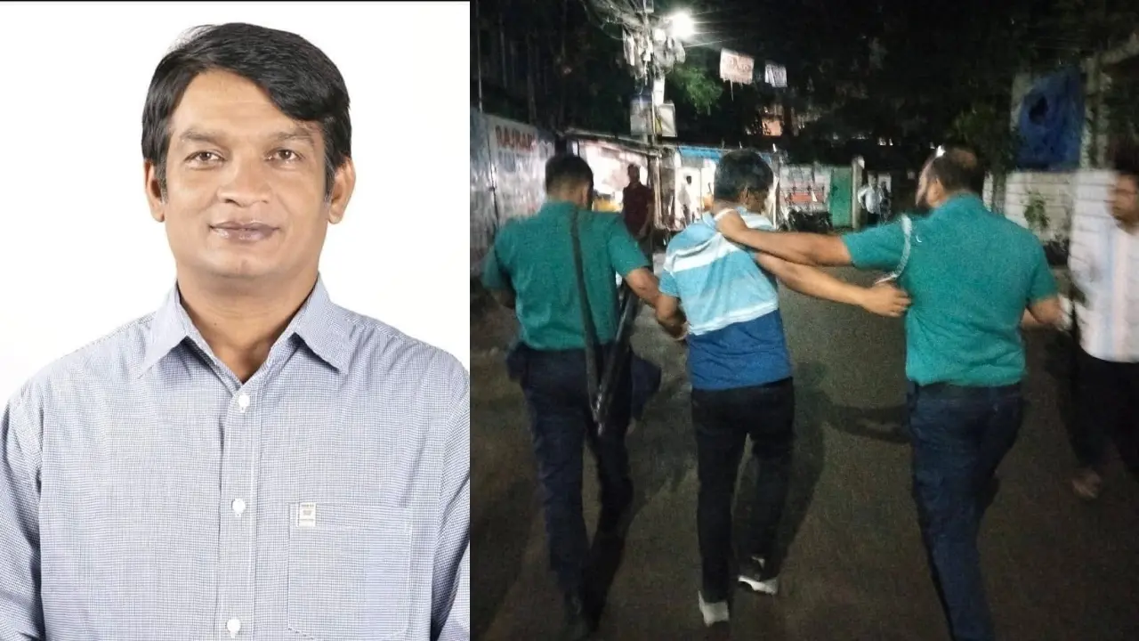 সাবেক চেয়ারম্যানকে ধরে পুলিশে দিল বৈষম্যবিরোধীরা